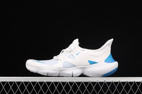 Buty Nike Free RN 5.0 Shield White Photo Blue CI1678-100