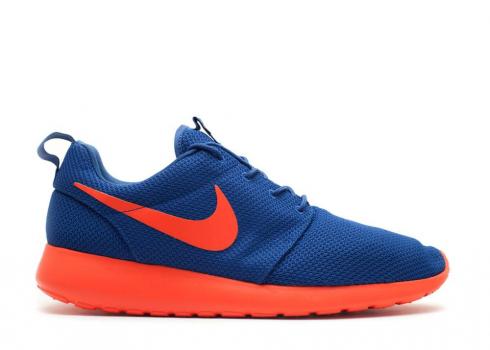 Nike Rosherun Dunkelkönigsblau Orange TM Volt 511881-483