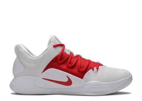 Nike Hyperdunk X Tb Low Weiß Universität Rot AT3867-110