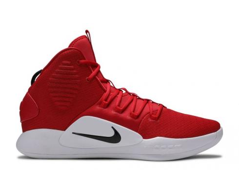 Nike Hyperdunk X Tb University Rød Sort Hvid AT3866-603