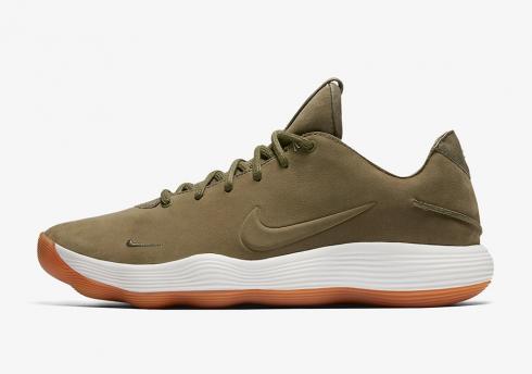 Nike Hyperdunk 2017 Low Olive White Gum Coklat Muda 897636-902