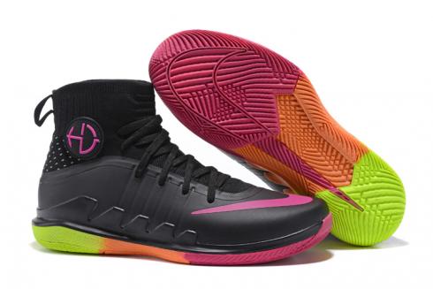 Nike Hyperdunk 2017 Heren Basketbalschoenen Zwart Rood Gekleurd