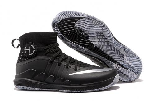 Nike Hyperdunk 2017 Herren-Basketballschuhe in Schwarz-Silber