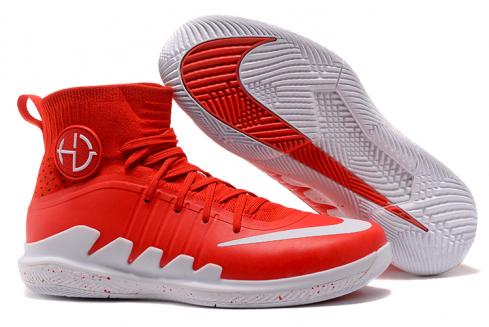 Nike Hyperdunk 2017 Heren Basketbalschoenen Rood Wit