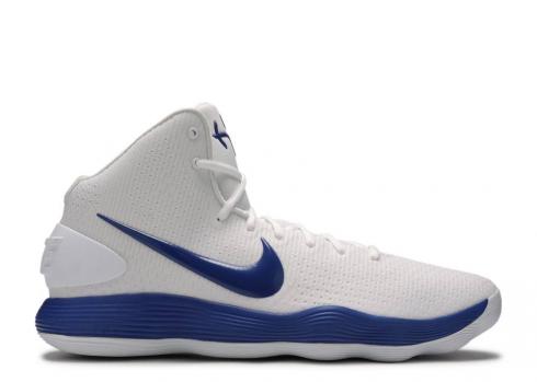 Nike Hyperdunk 2017 Tb White Rush Blauw 942571-109