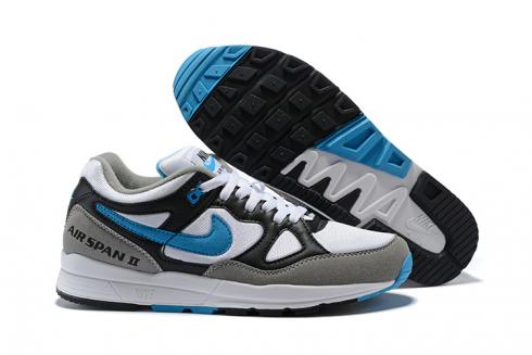 Nike Air Span II 2 Hardloopschoenen Heren Grijs Hemelsblauw