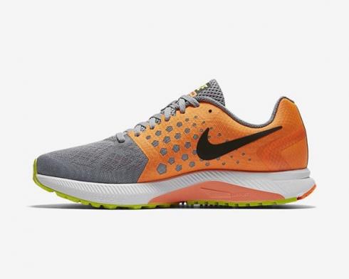 Nike Air Zoom Span Shoield Cool Gris Naranja Negro Zapatos para hombre 852437-001