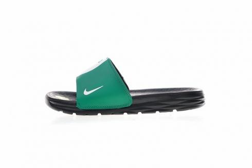 NBA x Nike Benassi SolarSoft Slide 2 Sandales Clover Blanc Noir 917551-301