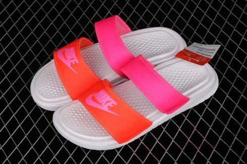 Nike Benassi Duo Ultra Slide Phantom Pembe Blast Toplam Kızıl 819717-068,ayakkabı,spor ayakkabı