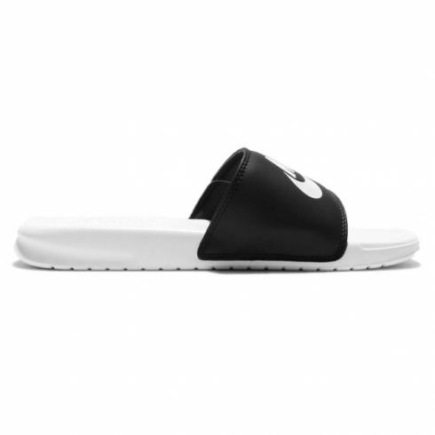 buty Nike Benassi JDI Mismatch Czarny Biały Czarny Biały 818736-011