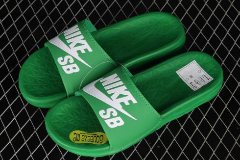 Nike SB Benassi Solarsoft ירוק לבן 840067-300