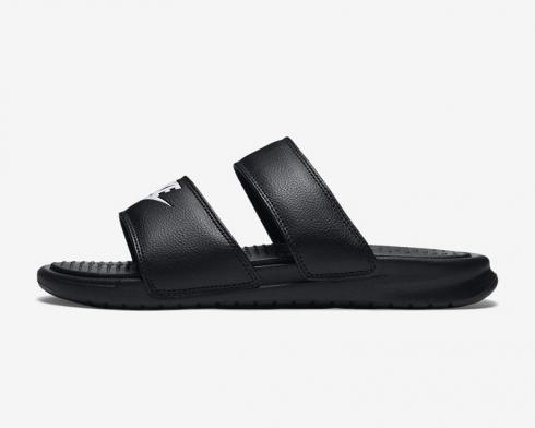 γυναικεία γυναικεία παπούτσια Nike Benassi Duo Ultra Slide Black White 819717-010