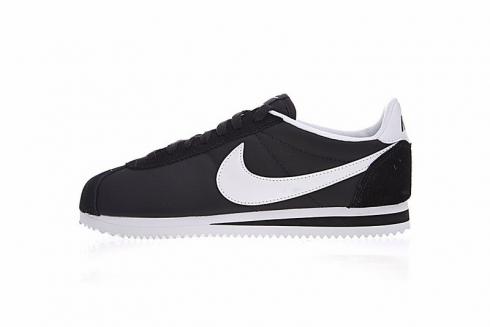 tênis Nike Classic Cortez Nylon preto branco 807472-011