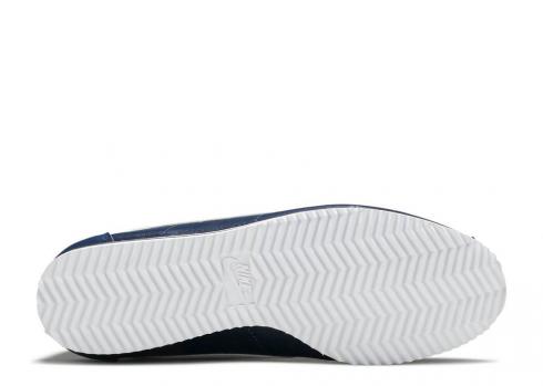 nike cortez leather navy