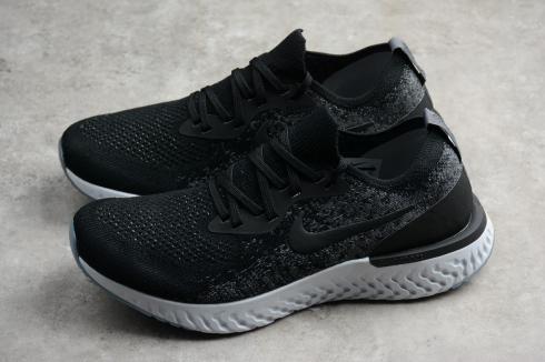 *Nike EPIC React Flyknit Running Shoes Black White AQ0067-001<s>(shoes,sneakers)</s>
