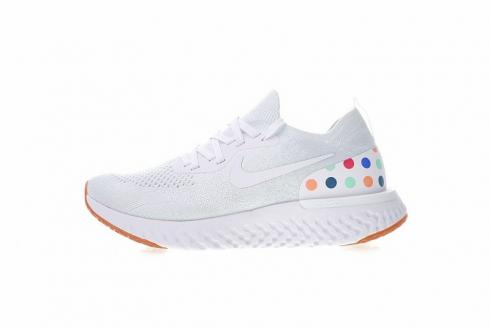 Giày Nike Epic React Flyknit Tokyo White Gum AQ0067-994
