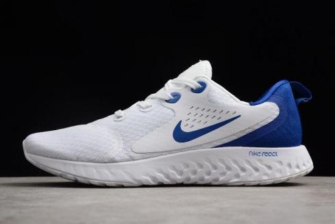 Nike Epic React Flyknit 白色 Loyal Blue AA1625 104 特價促銷
