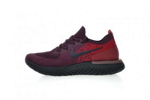 Nike Epic React Flyknit 紅酒 深紅 黑色 AT0054-600