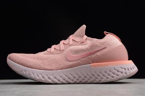 Nike Epic React Flyknit Femme Rust Pink Pink Tint Tropical Pink AQ0070 602