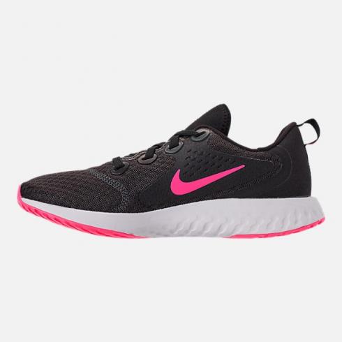 Nike Legend React hardloopschoenen zwart racer roze AH9437-001