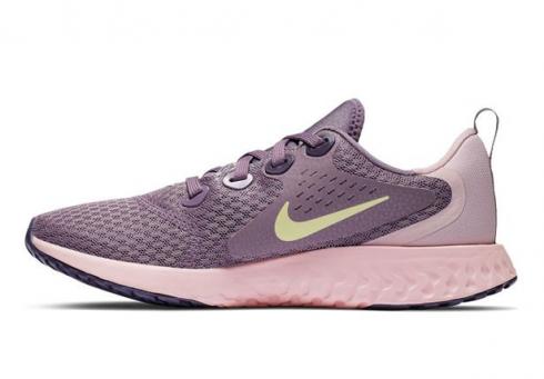 Sepatu Lari Nike Legend React Violet Dust Met Gold Star Light Artic Pink AH9437-500