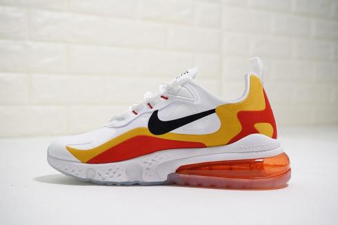 Giày chạy bộ Nike React Air Max Trắng Vàng Đỏ AQ9087-019