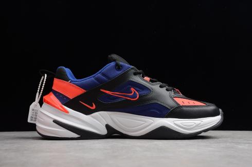 nike m2k tekno red blue