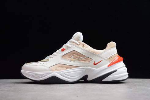 Nike M2K Tekno Sail Habanero Red Daddy Shoes Giày thể thao Chunky AV4789-102