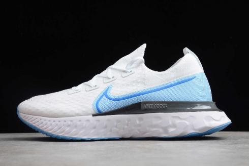 รองเท้าวิ่ง Nike React Infinity Run Flyknit True White ปี 2020 CD4371 101