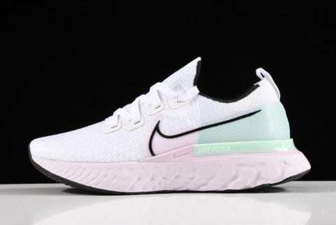 2020 Nike React Infinity Run Flyknit Wit Iced Lilac CD4372 100