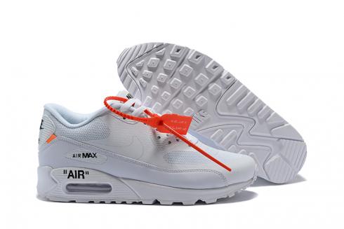 OFF WHITE x Nike Air Max 90 White Wszystkie