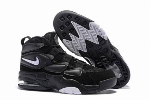 Giày bóng rổ nam Nike Air Max 2 Uptempo đen trắng 472490-010