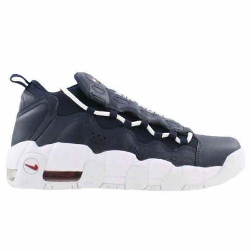Nike Air More Money Obsidian Wit Rood AH5215-400