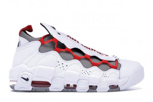 Nike Air More Money White Habanero Red Atmphere Grey BV2520-100