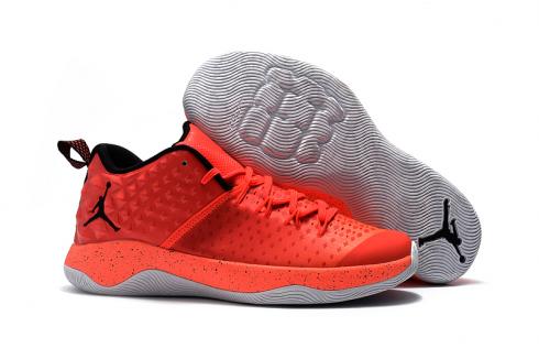 Nike Air Jordan Extra Fly Herre Basketball Sko Sneakers Infrarød Sort Bright Crimson 854551-620