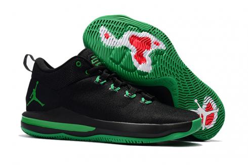 Sepatu Basket Pria Nike Air Jordan CP3 X Elite Hitam Hijau