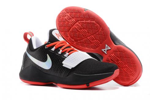 Giày bóng rổ nam Nike Zoom PG 1 EP Paul Jeorge đen trắng đỏ 878628-606