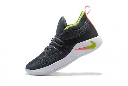 Nike PG 2 Hot Punch Antraciet Hot Punch Wit Wolf Grijs AJ2039 005