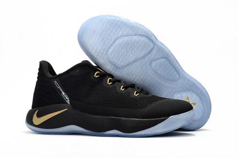 Nike Paul George PG2 Hombres Zapatos De Baloncesto Negro Oro 878628