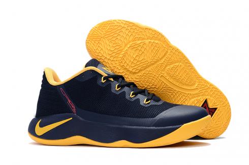 tênis de basquete masculino Nike Paul George PG2 preto amarelo 878628
