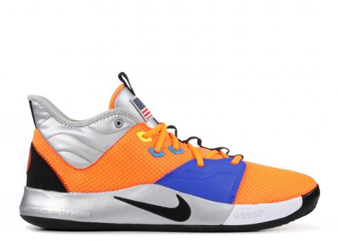 Nike PG 3 NASA Total Naranja CI2666-800