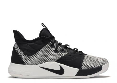 Nike Pg 3 Monokrom Beyaz Siyah AO2607-002,ayakkabı,spor ayakkabı