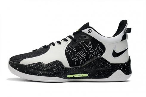 2021 Nike PG 5 EP Beyaz Siyah Beyaz CW3146-101 .