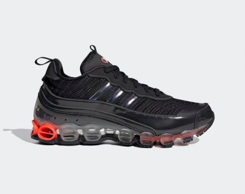 Adidas Microbounce T1 Core Black Solar Red EF4881