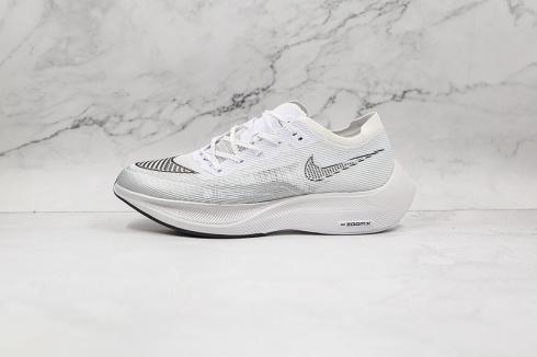 Nike ZoomX Vaporfly Next% Grey Cloud White -kengät CU4123-100