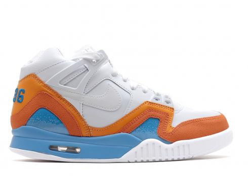 Air Tech Challenge 2 SP Australian Open Blue White Vivid Orange Silver 621358-100