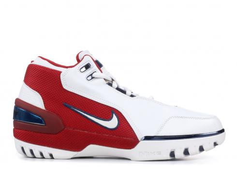 Air Zoom Generation 1st Game First Game White Midnight Crimson Navy Varsity 308214-112