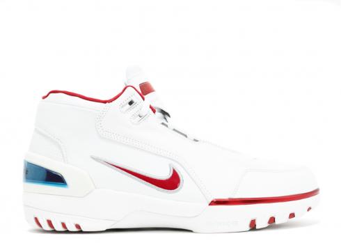 Air Zoom Generation 深紅色白色校隊銀色 308214-161