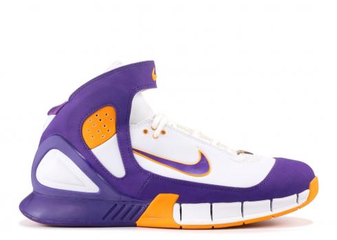 Air Zoom Huarache 2k5 Fioletowy Biały Varsity Złoty 310850-151