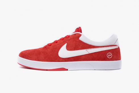 Fragment Design x Eric Koston 1 SB ユニバーシティ レッド ホワイト シューズ 628983-601